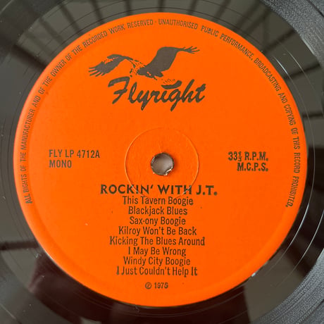 J.T.BROWN and his BOOGIE BOYS/ Rockin' with J.T.