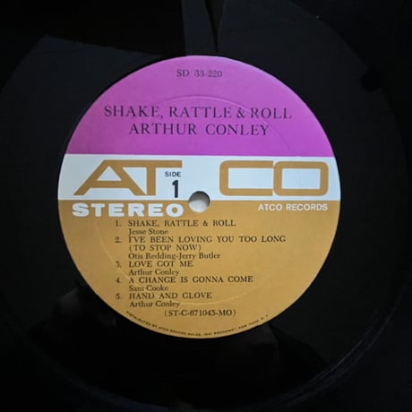 ARTHUR CONLEY/ SHAKE, RATTLE&ROLL