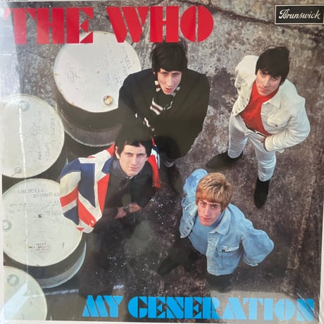 THE WHO  ザ・フー/ MY GENERATION