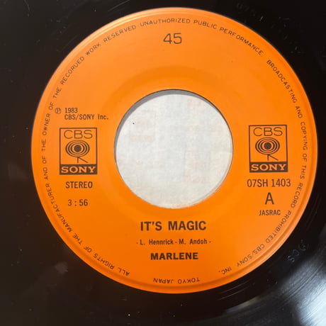 MARLENE マリーン/ It's MAGIC