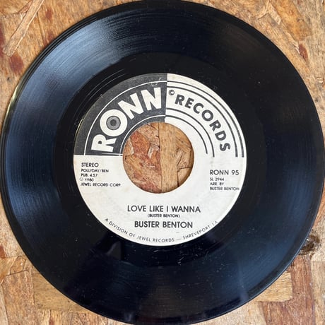 BUSTER BENTON/ SORRY