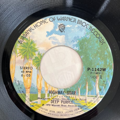 DEEP PURPLE/ HIGHWAY STAR