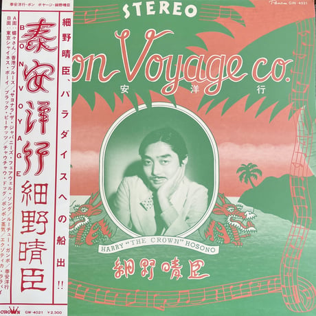 細野晴臣/ 泰安洋行