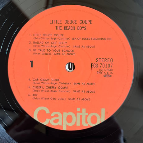 THE BEACH BOYS/ LITTLE DEUCE COUPE
