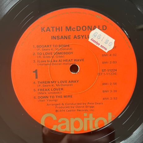 KATHI McDONALD/ INSANE ASYLUM