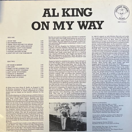 AL KING/ On my way