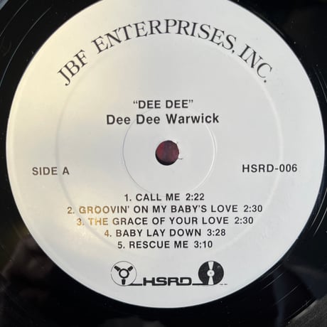 DEE DEE WARWICK/ “DEE DEE"