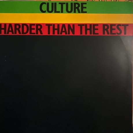 CULTURE/ HARDER THAN THE BEST