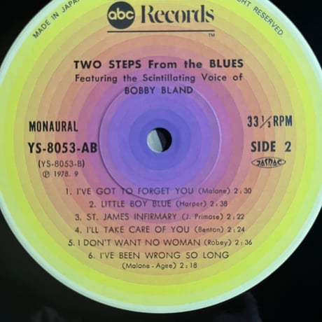 BOBBY " BLUE" BLAND/ TWO STEPS by the  BLUES