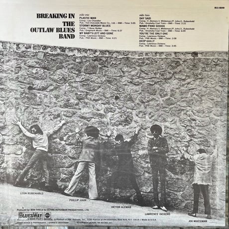 THE OUTLAW BLUES BAND/ BREAKING IN
