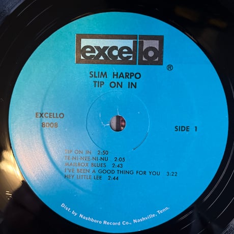 SLIM HARPO/ TIP ON IN