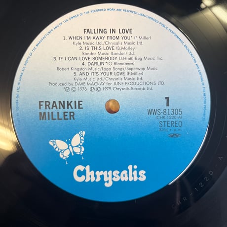 FRANKIE MILLER/ FALLING IN LOVE