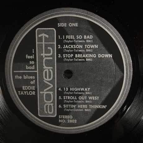 EDDIE TAYLOR/ i feel so bad