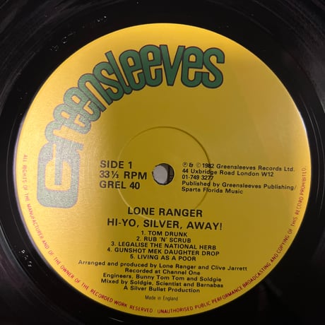 The Lone Ranger/ Hi yo, Silver, Away!