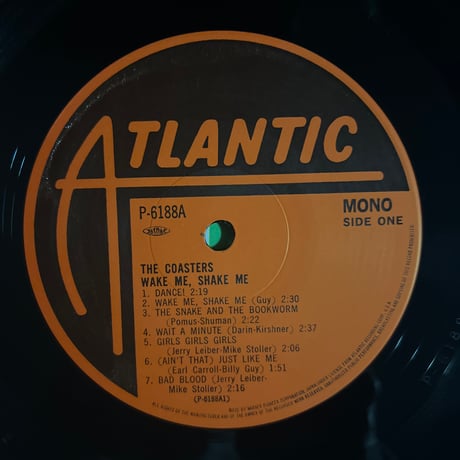 THE COASTERS/ WAKE ME, SHAKE ME