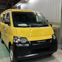 S402系　タウンエース ライトカバー 【丸目】マットブラック塗装