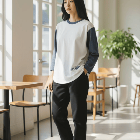 ユニセックス ラグランTシャツ