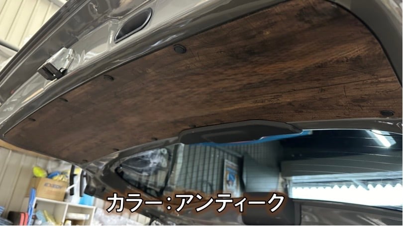 リアゲートウッドパネル（単品）for 50系160系プロボックス、160系