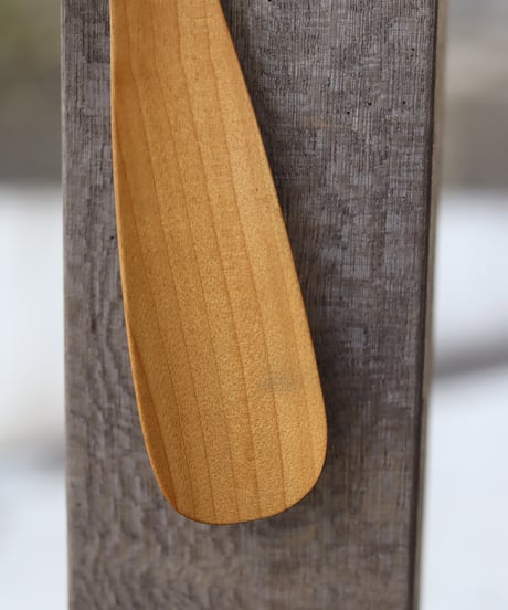 木の靴ベラ　ロング【見本品】