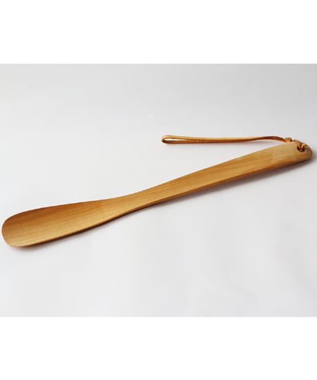 木の靴ベラ　ロング【見本品】