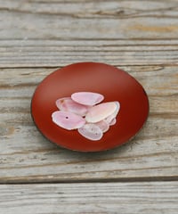漆豆皿（黄口）[ 見本品 ]