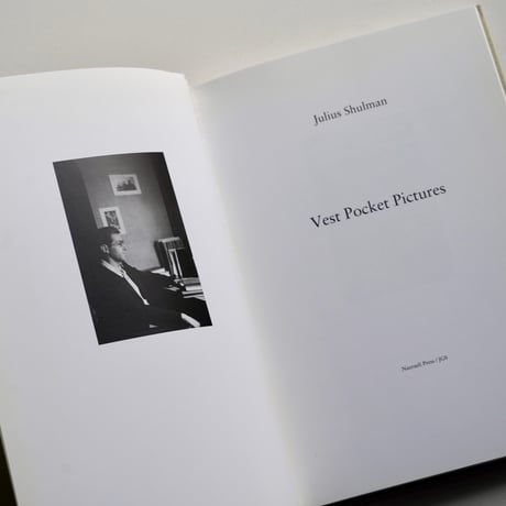 Julius Shulman  - Vest Pocket Pictures (古書)