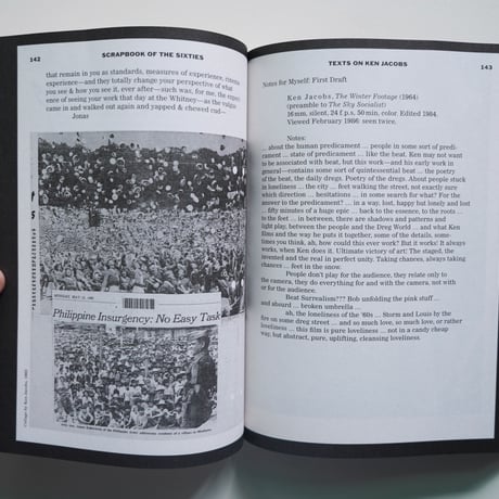 JONAS MEKAS SCRAP BOOK OF THE SIXTIES WRITINGS 1954-2010