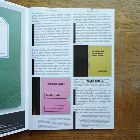 Revue Fair  Lawrence Weiner