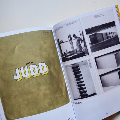 Donald Judd　THE LOW COUNTRIES – 1966–1971