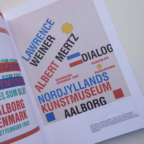 Lawrence Weiner ローレンス・ウェイナー  THE LAWRENCE WEINER POSTER ARCHIVE (1965-2021)