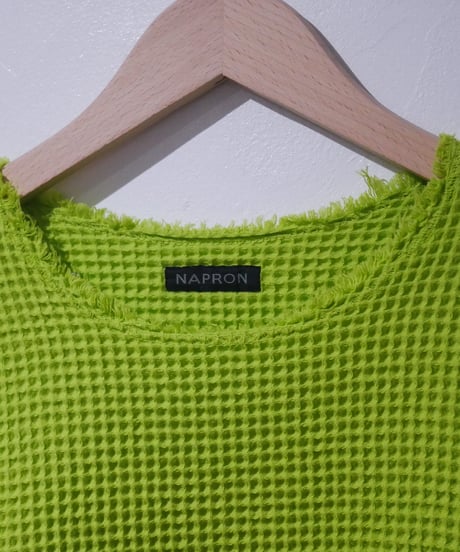 ナプロン【NAPRON】　UNTRIMMED SHIRTS　LIME