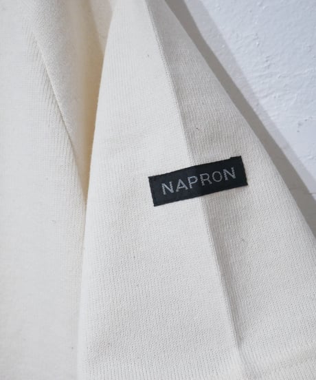 ナプロン【NAPRON】ポケットバスクシャツ S/S　アイボリー