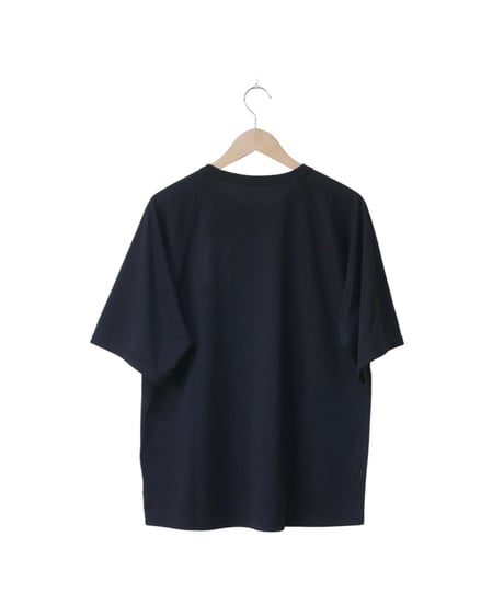 ナンガ【NANGA】ドライミックス ラグランスリーブ Tシャツ　ブラック