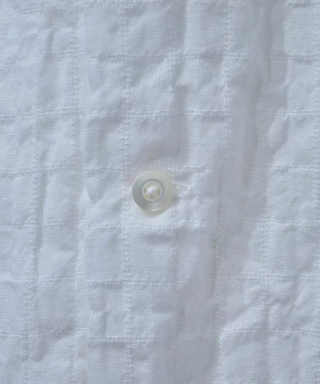 アラン【ARAN】シャーリングパナマドビーシャツ　ホワイト