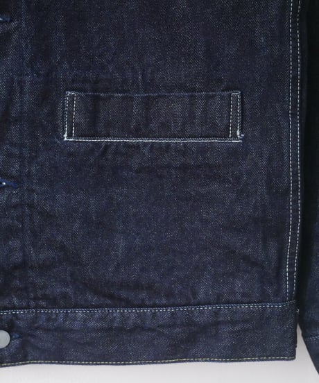 ハツキ【HATSKI】　1Pocket Denim Jacket　ワンウォッシュ