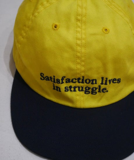 デコー【DECHO】BICOLOR BALL CAP BUCKLE　イエロー