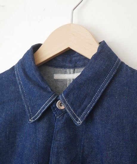 ハツキ【HATSKI】　Cotton Denim Coverall　インディゴ