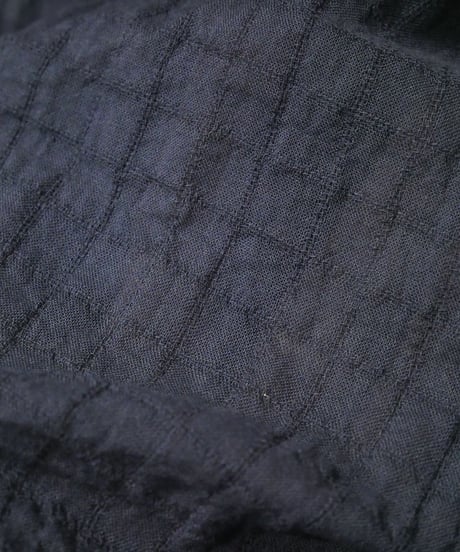 アラン【ARAN】シャーリングパナマドビーシャツ　ブラック