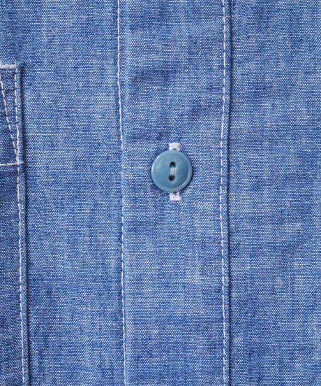 ティグルブロカンテ【TIGRE BROCANTE】　4.5ozシャンブレーレギュラーワークシャツ　インディゴ