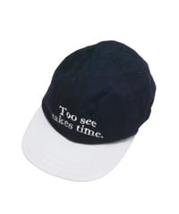 デコー【DECHO】BICOLOR BALL CAP BUCKLE　ネイビー