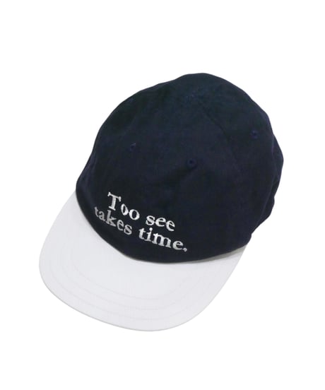 デコー【DECHO】BICOLOR BALL CAP BUCKLE　ネイビー