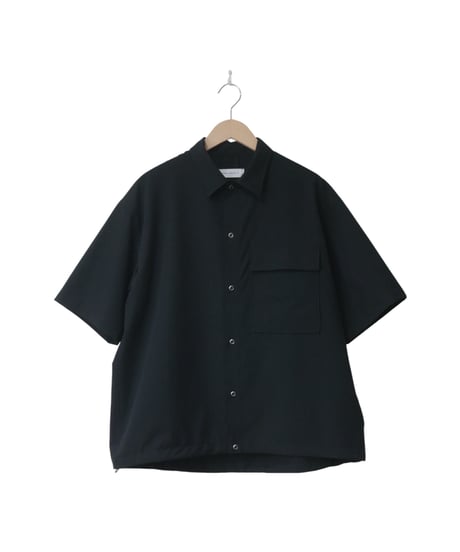 パースプロジェクト【PERS PROJECTS】FRITZ ハーフスリーブシャツ　ブラック