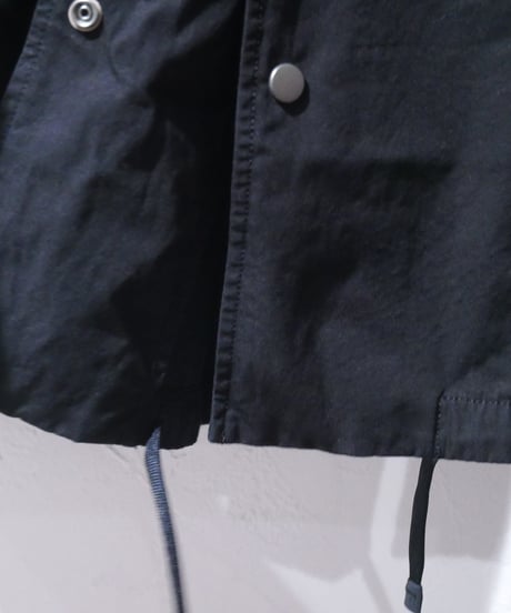 パースプロジェクト【PERS PROJECTS】　RILEY SHORT COACH BLOUSON　ブラック