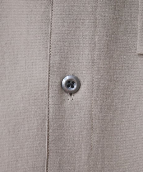 パースプロジェクト【PERS PROJECTS】FRITZ ハーフスリーブシャツ　グレージュ