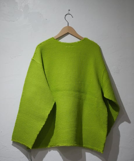 ナプロン【NAPRON】　UNTRIMMED SHIRTS　LIME