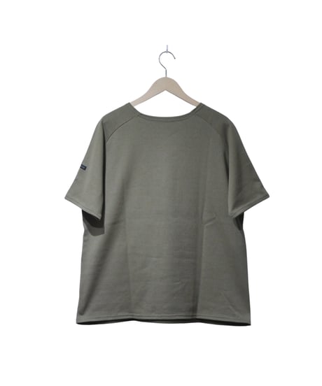 ナプロン【NAPRON】ポケットバスクシャツ S/S　オリーブ