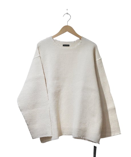 ナプロン【NAPRON】　UNTRIMMED SHIRTS　NATURAL