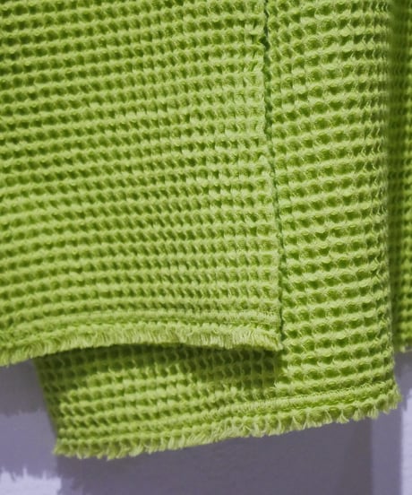 ナプロン【NAPRON】　UNTRIMMED SHIRTS　LIME