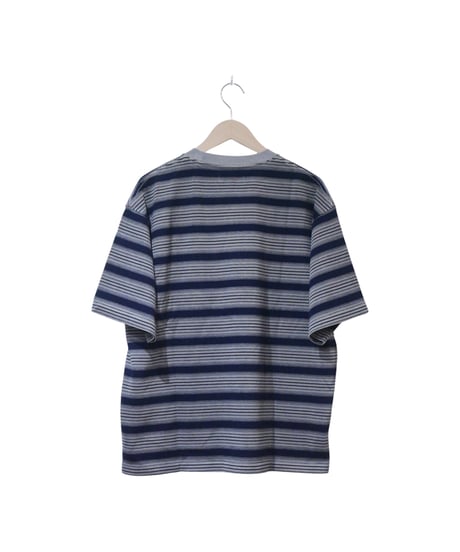 ジョンブル【JOHNBULL】ピグメントボーダーTシャツ　ベージュベース