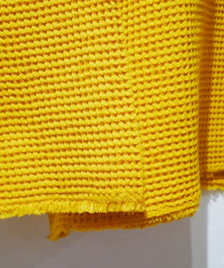 ナプロン【NAPRON】　UNTRIMMED SHIRTS　MUSTARD